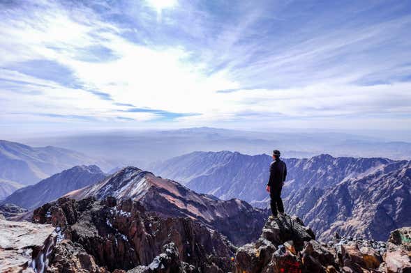 Ruta de 2 o 3 días de trekking por el monte Toubkal