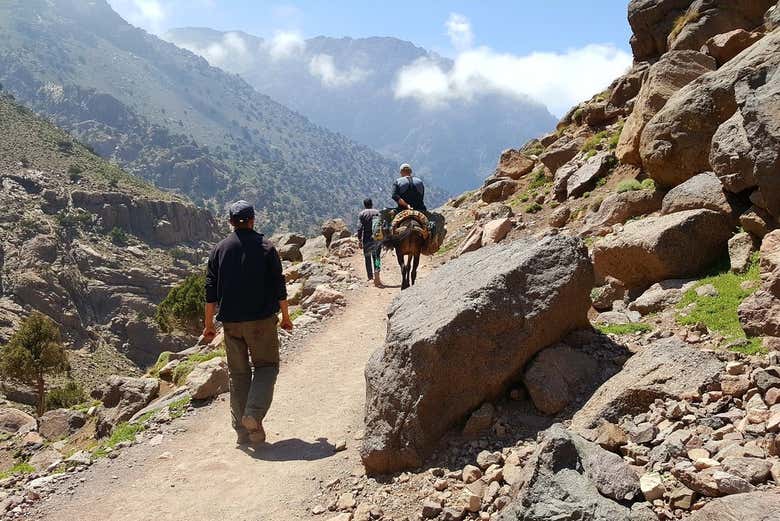 Recorriendo las montañas del Atlas