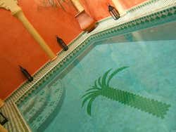 Piscina de un riad