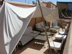 Terraza de un riad