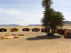 Campamento en el desierto de Zagora