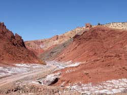 Camino entre la Kasbah Telouet y Ait Ben Haddou
