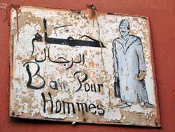 Hammam de Marrakech, cartel