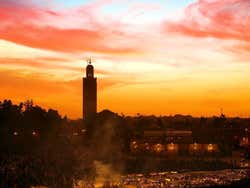 Koutoubia al atardecer