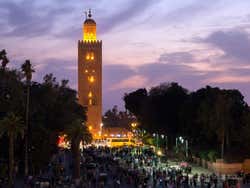 Koutoubia iluminada