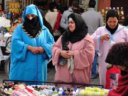 Mujeres de compras