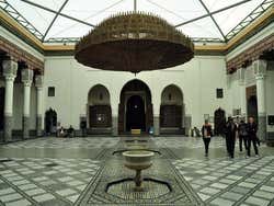 Museo de Marrakech, patio interior
