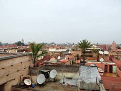 Palacio Badi, vistas desde la muralla