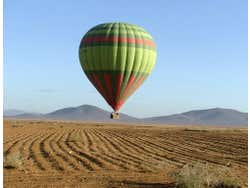 Paseo en globo por el norte de Marrakech