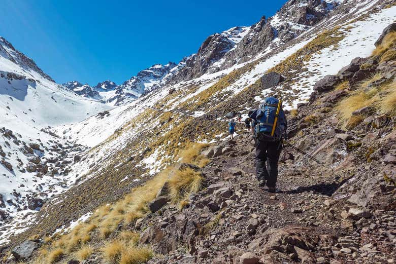 Trekking por el monte Toubkal